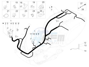 Primavera 50 4T-4V (NAFTA) drawing Main cable harness