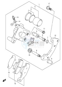 LT-A700X (E17) drawing FRONT CALIPER