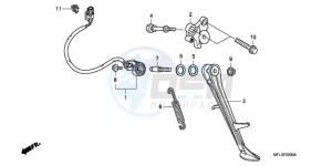 CBR1000RAA Europe Direct - (ED / ABS HRC) drawing STAND