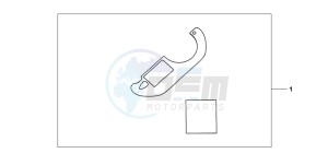 XL700V drawing METER PANEL