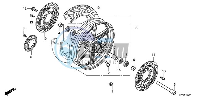 FRONT WHEEL