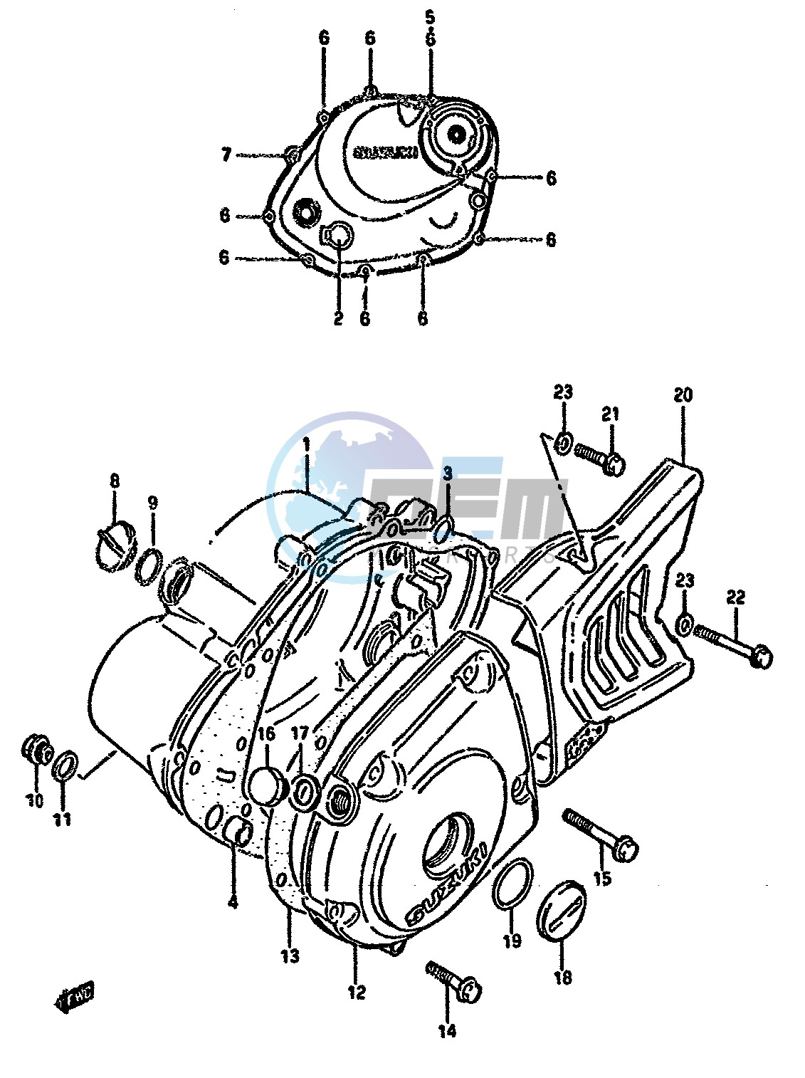 CRANKCASE COVER