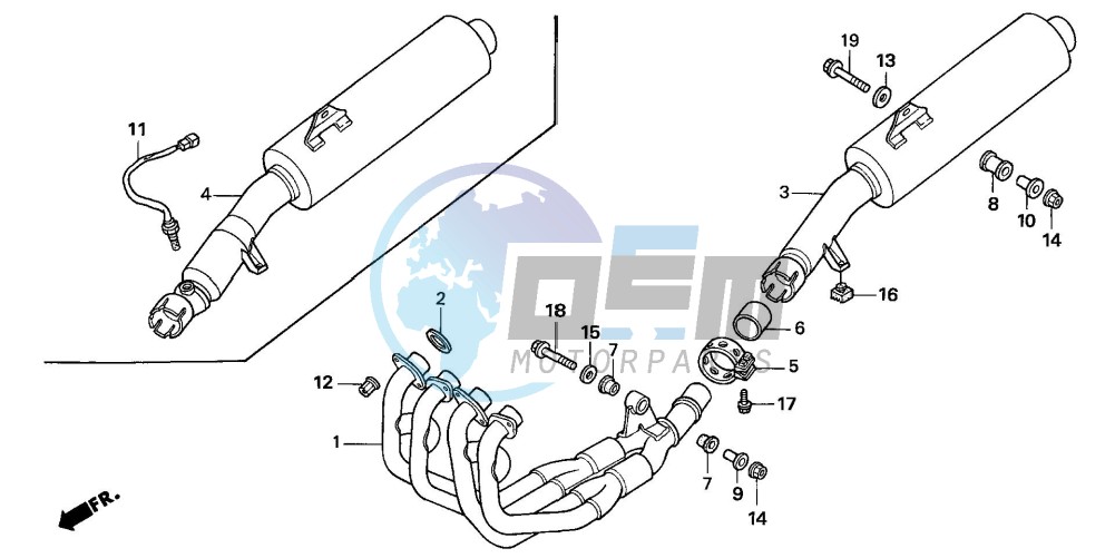 EXHAUST MUFFLER