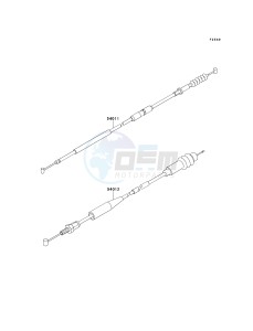 KX 125 L [KX125] (L3) [KX125] drawing CABLES