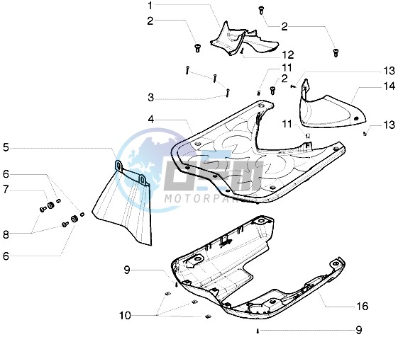 Footboard-Spoiler