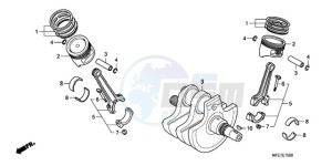 VT750C2F9 Australia - (U / KMH MME) drawing CRANKSHAFT