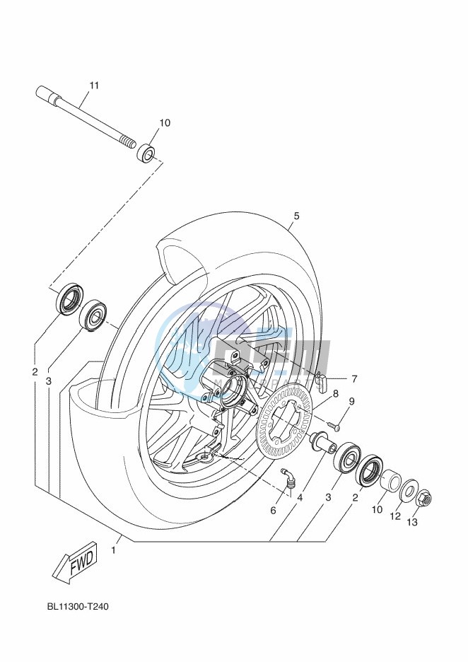 FRONT WHEEL