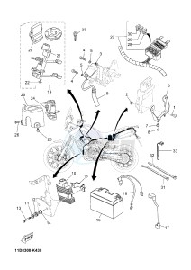 XT660Z TENERE (2BD3) drawing ELECTRICAL 1