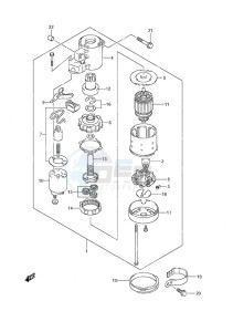 DF 115A drawing Starting Motor