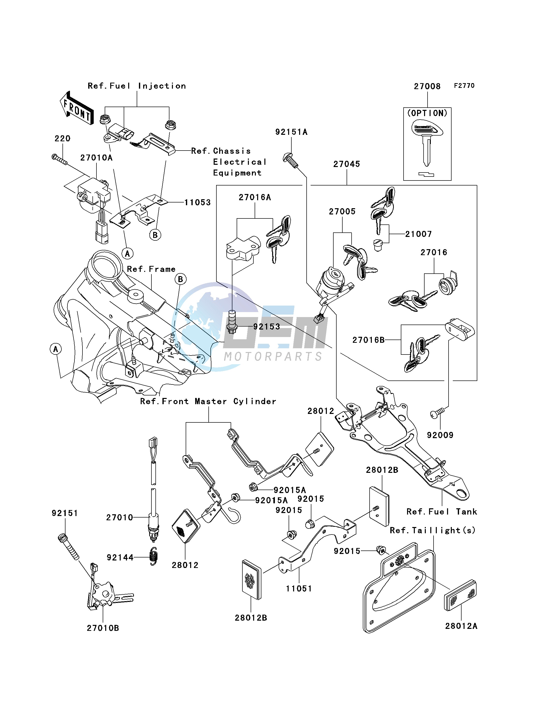 IGNITION SWITCH_LOCKS_REFLECTORS