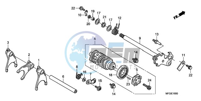 GEARSHIFT DRUM