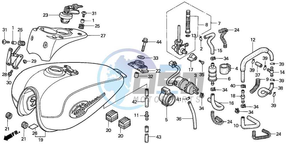 FUEL TANK/FUEL PUMP