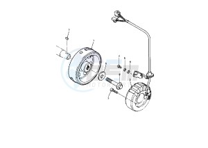 FZR R 600 drawing GENERATOR