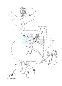 MTN-320-A MT-03 (B082 B083) drawing HANDLE SWITCH & LEVER