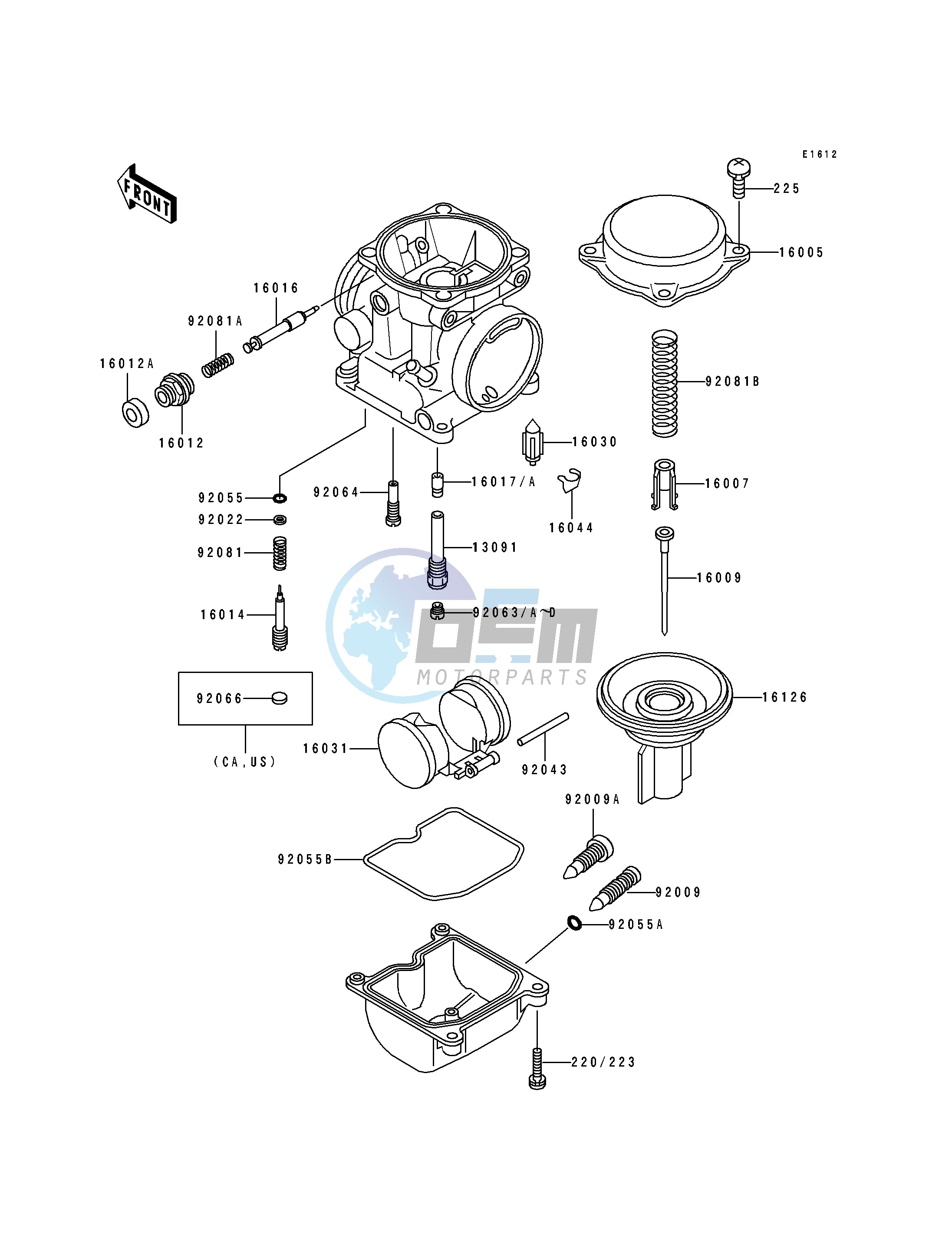 CARBURETOR PARTS