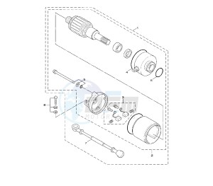 NXC CYGNUS X 125 drawing STARTING MOTOR