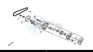 MAXSYM 600 I ABS EXECUTIVE (LX60A4-EU) (E4) (L7-M0) drawing OIL PUMP ASSY