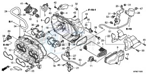 CB1000RAE CB1000R ABS E drawing AIR CLEANER