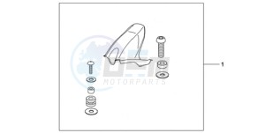 CBR1000RRA ED drawing CARBON FIBER HUGGER