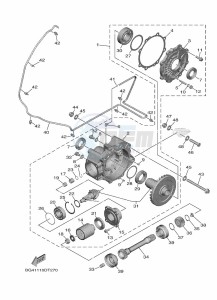 YXE850EN YX85EPAL (BAN6) drawing DRIVE SHAFT