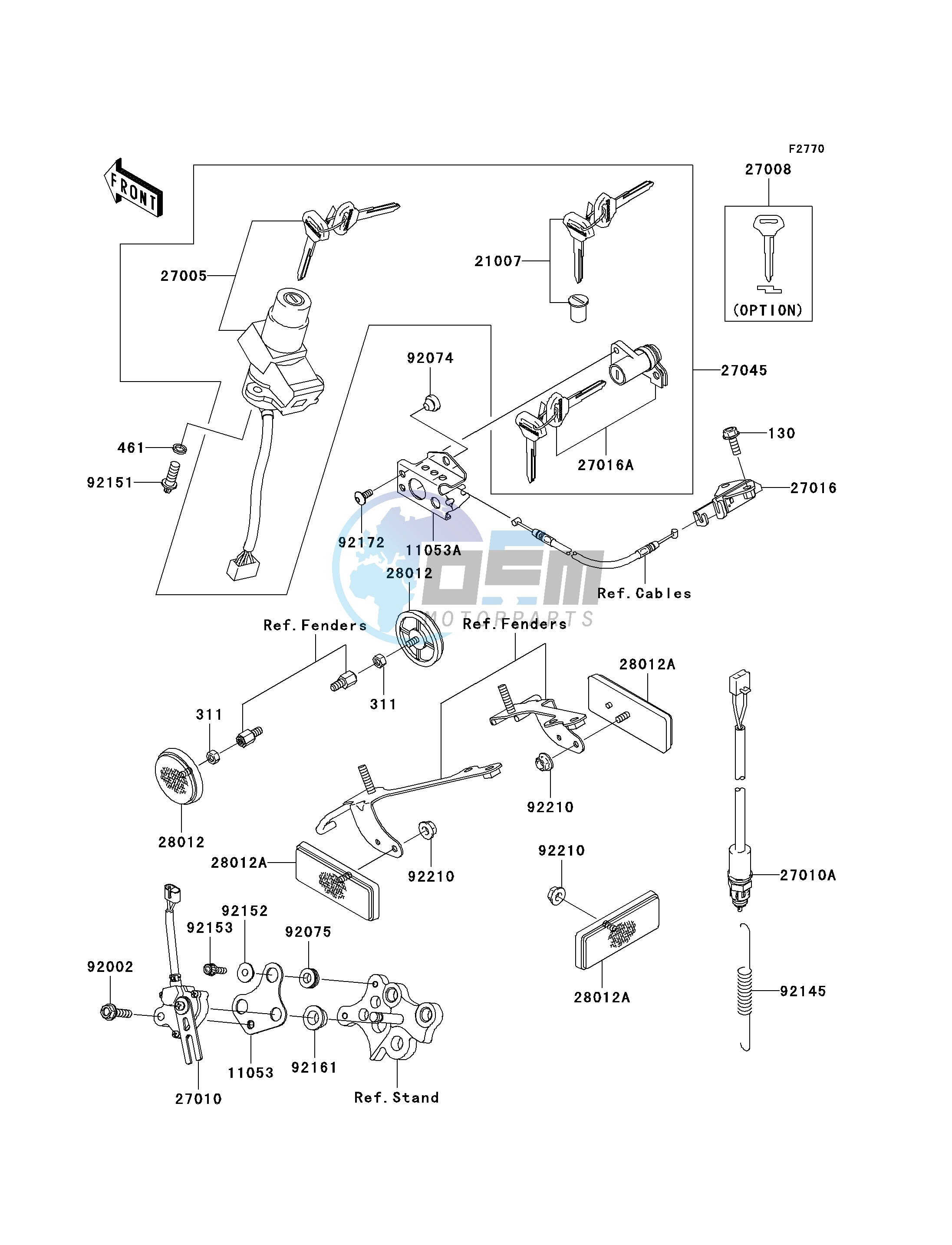 IGNITION SWITCH_LOCKS_REFLECTORS