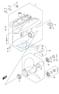 DF 40A drawing Gear Case