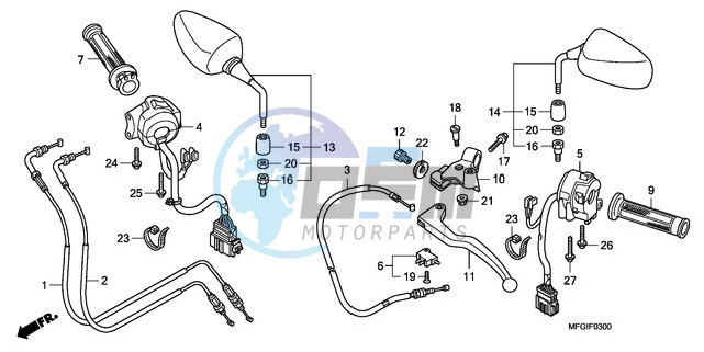 HANDLE LEVER/SWITCH/ CABLE