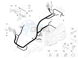 Liberty 150 iGet 4T 3V ie ABS (EMEA) drawing Main cable harness