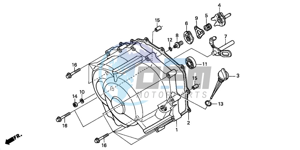 FRONT CRANKCASE COVER