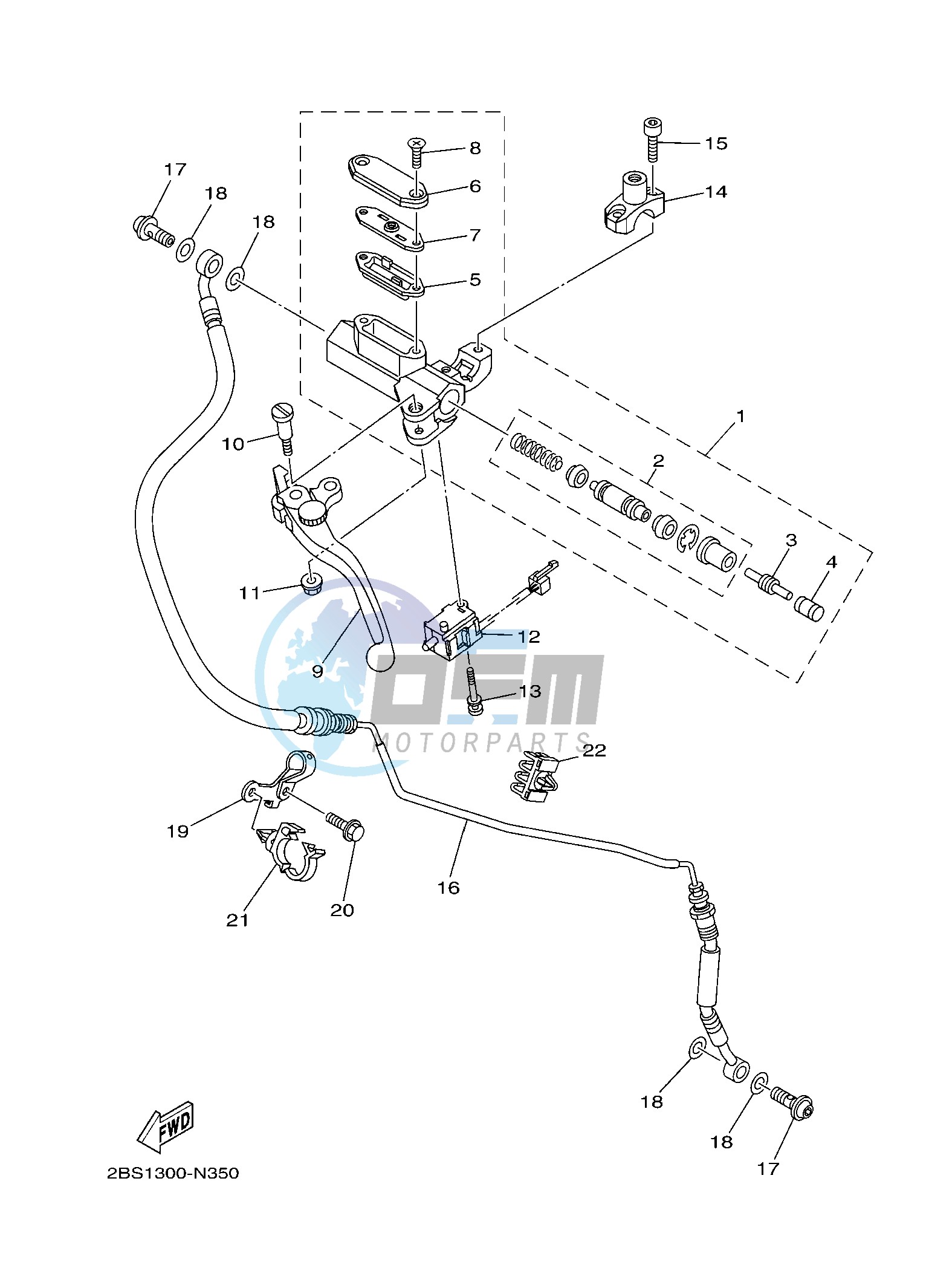 FRONT MASTER CYLINDER 2