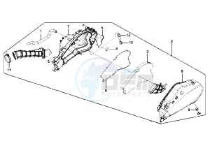 MIO - 50 cc drawing AIR CLEANER