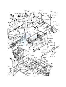 MULE PRO-DX KAF1000EGF EU drawing Frame