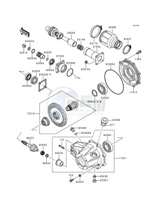 KLF 220 A [BAYOU 220] (A5-A9) [BAYOU 220] drawing DRIVE SHAFT_FINAL GEAR