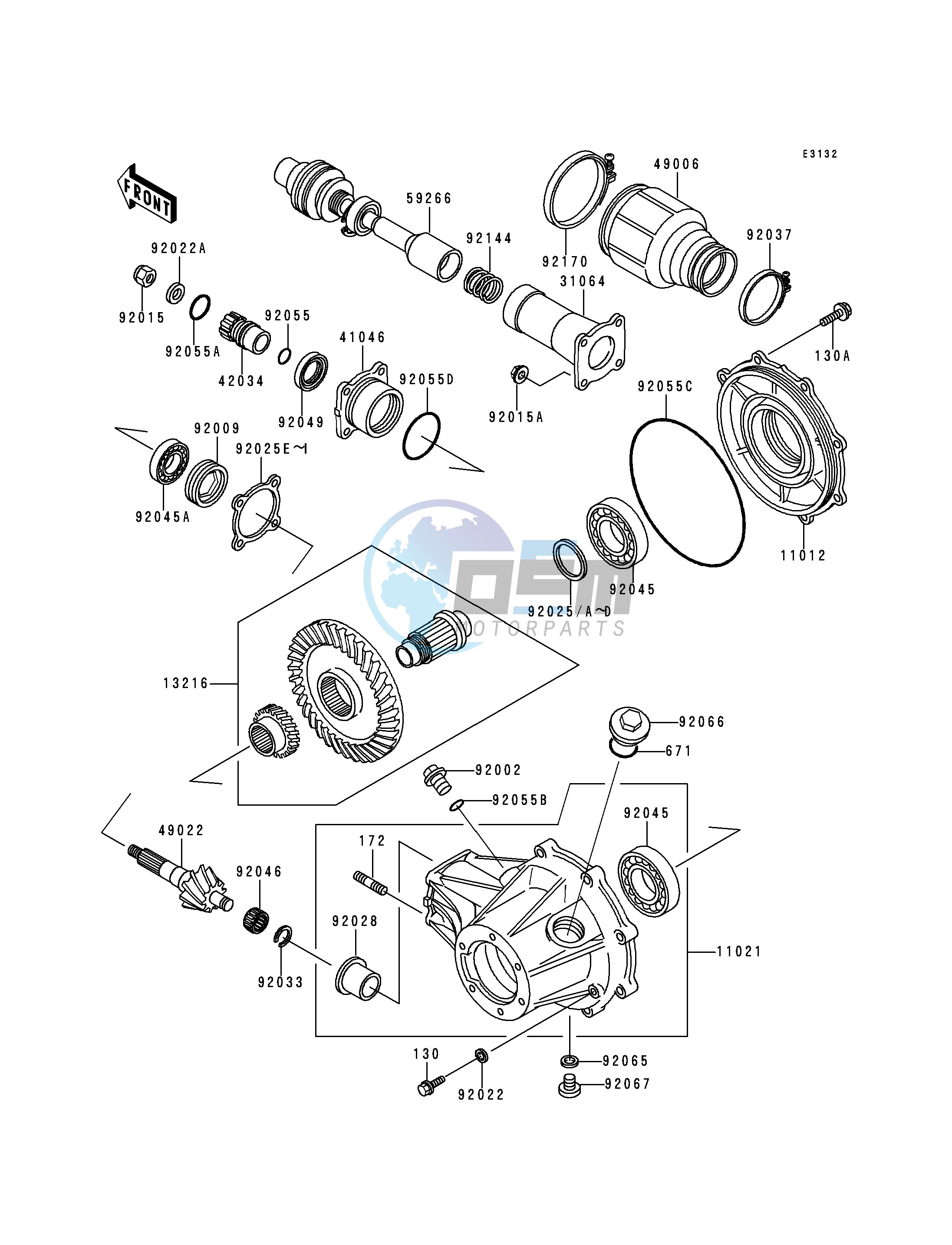 DRIVE SHAFT_FINAL GEAR