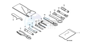 CB13009 SI / MME TWO - (SI / MME TWO) drawing TOOLS