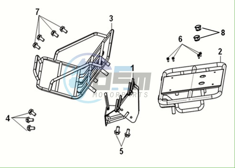 FRONT CARRIER - REAR CARRIER