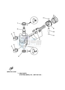 FT9-9DEL drawing CRANKSHAFT--PISTON