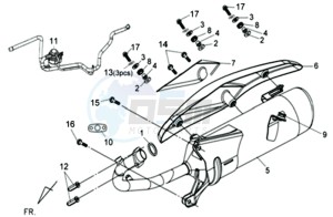 ORBIT II 50 drawing EXHAUST