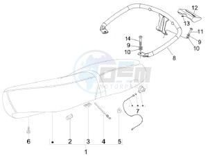 S 125 4T ie E3 Vietnam drawing Saddle - Tool roll