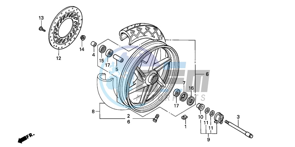 FRONT WHEEL