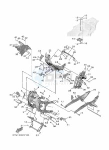 CZD300-A XMAX 300 TECH MAX (BY36) drawing CYLINDER