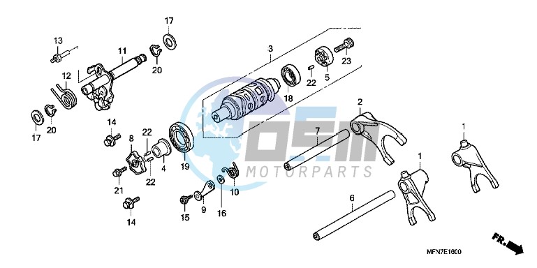 GEARSHIFT DRUM