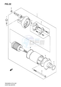 RMX450 drawing STARTING MOTOR