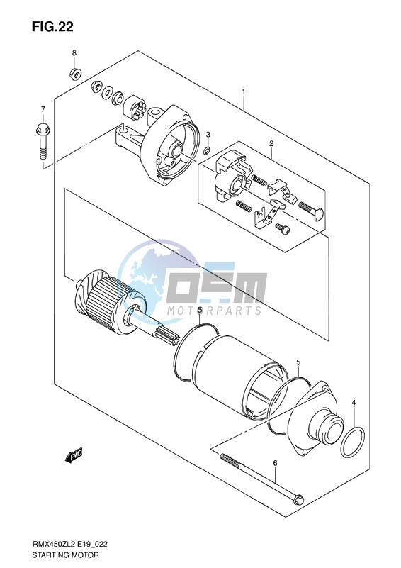 STARTING MOTOR