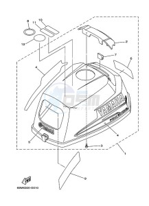 F2-5AMHL drawing FAIRING-UPPER