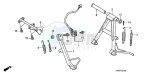 CBF125MA Europe Direct - (ED) drawing STAND