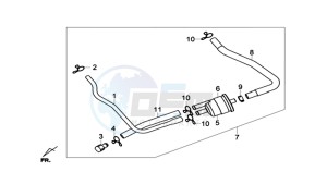 CRUISYM 300 (L8) EU drawing BREATHER CHAMBER