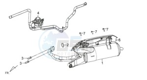 FIDDLE II 50 45KMH NEW ENGINE drawing EXHAUST