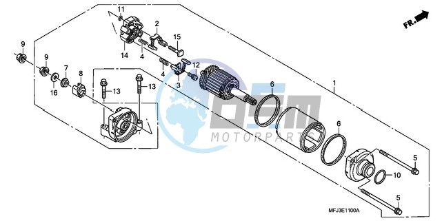 STARTING MOTOR