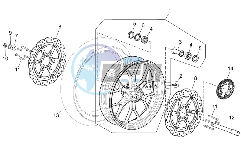 Front wheel